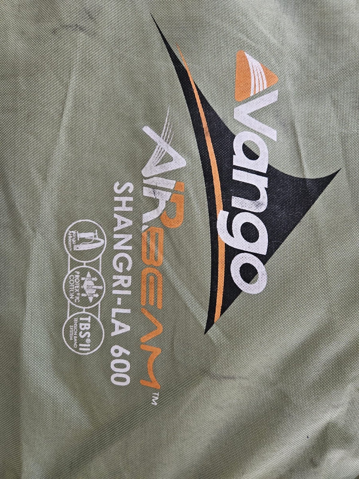 Vango AirBeam Shangri-La 600 Tent - Ruime Gezinstent, Caravans en Kamperen, Ophalen, Gebruikt, Tot en met 3