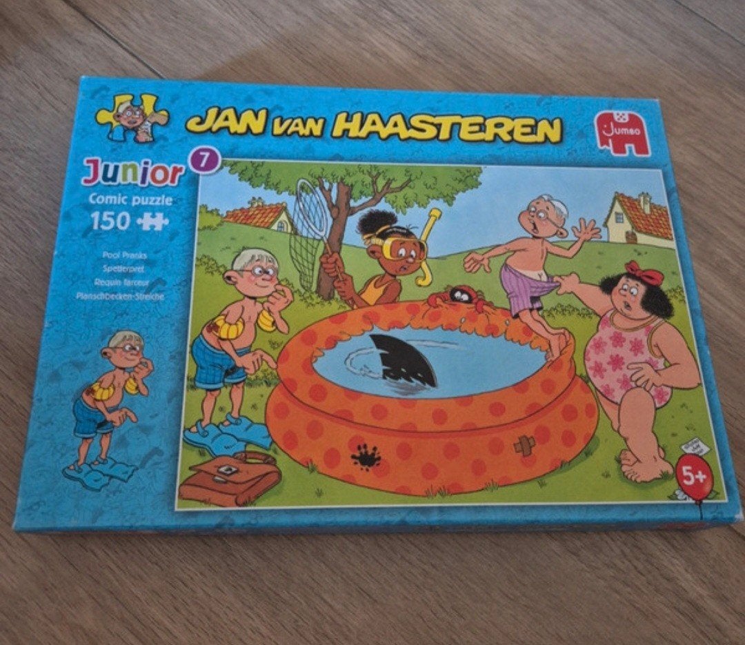 Jan van Haasteren Junior Comic Puzzel 150 stukjes, Ophalen of Verzenden, Gebruikt, 6 jaar of ouder
