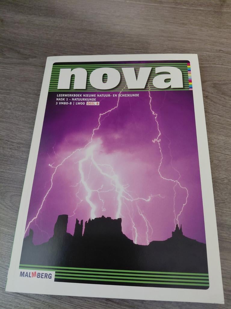 Nova Leerwerkboek Natuurkunde 3 VMBO-B/LWOO Deel B, Natuurkunde, Ophalen of Verzenden, Onbekend, Gelezen