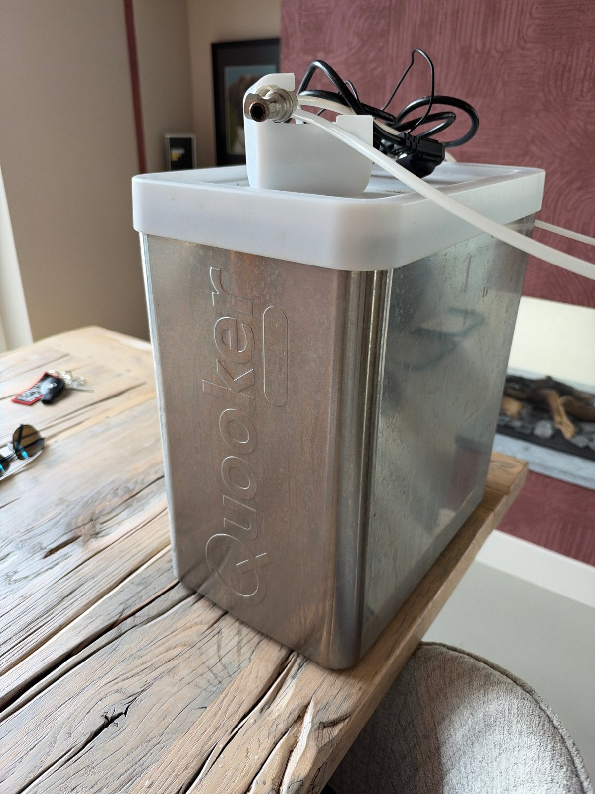 Quooker qube boiler - Gebruikt, Ophalen of Verzenden, Gebruikt