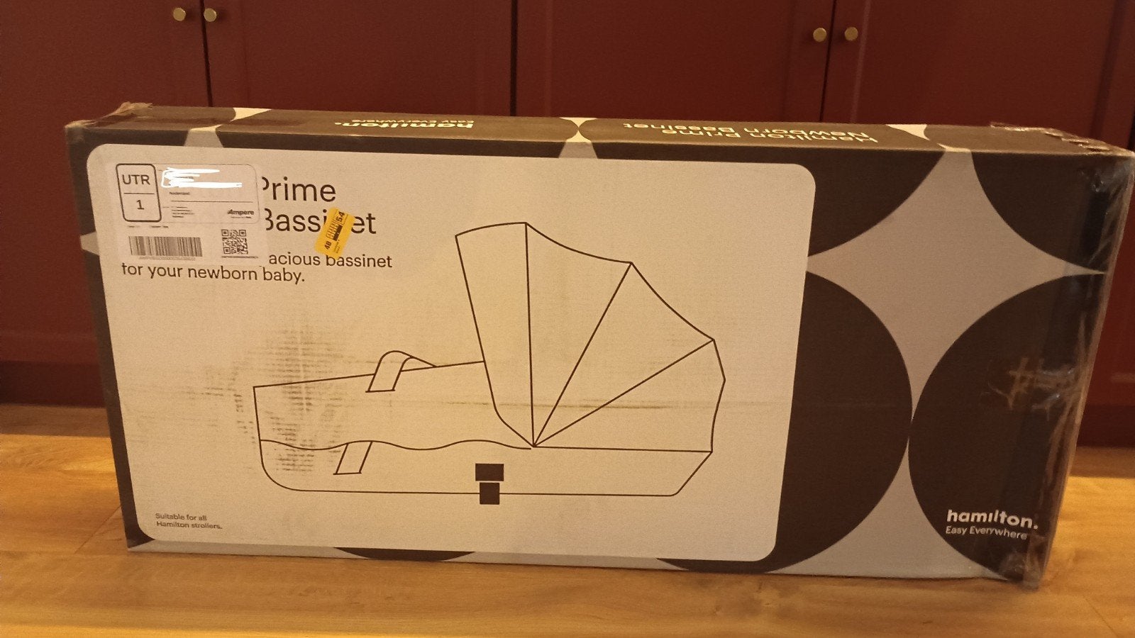 Hamilton Prime Newborn Bassinet/reiswieg - Nieuw in doos, Ophalen of Verzenden