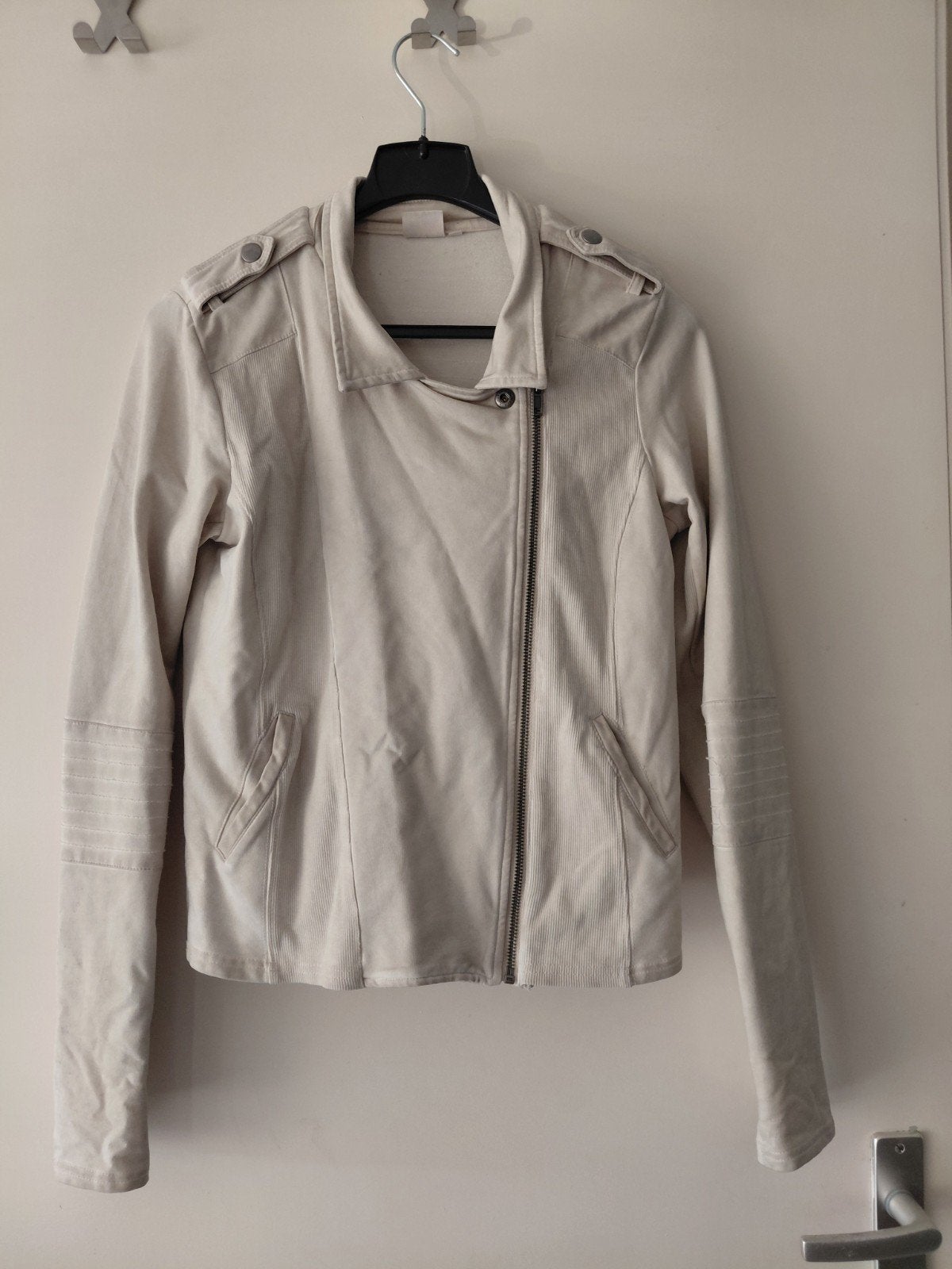 Object Collectors Item Bikerjack - Maat M, Maat 38/40 (M), Beige, Ophalen of Verzenden, Zo goed als nieuw