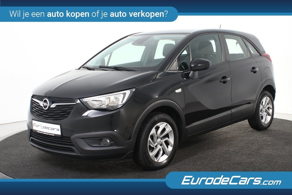 Opel Crossland X 1.5 Automaat *1ste Eigenaar*Navigatie*Parka, Auto's, Opel, Stof, Gebruikt, 4 cilinders, Zwart