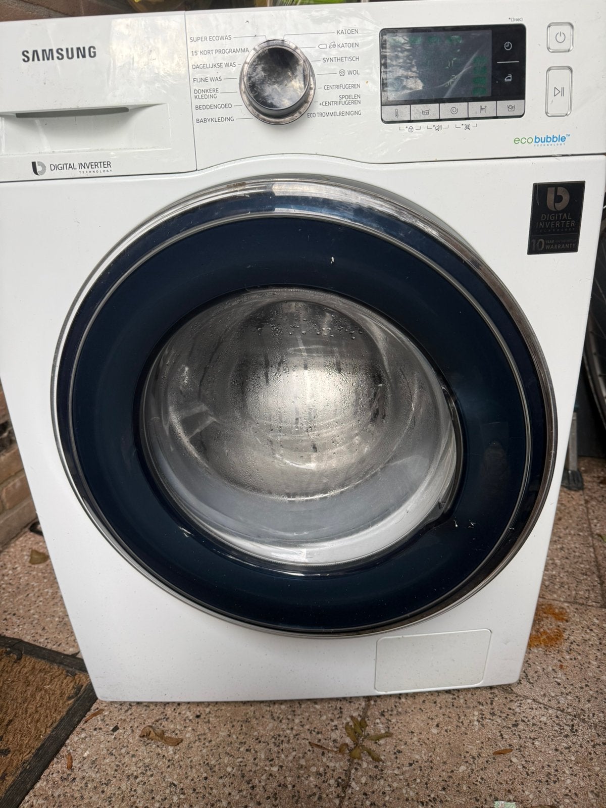 Samsung wasmachine eco bubble, Ophalen, Gebruikt, 85 tot 90 cm, 1200 tot 1600 toeren