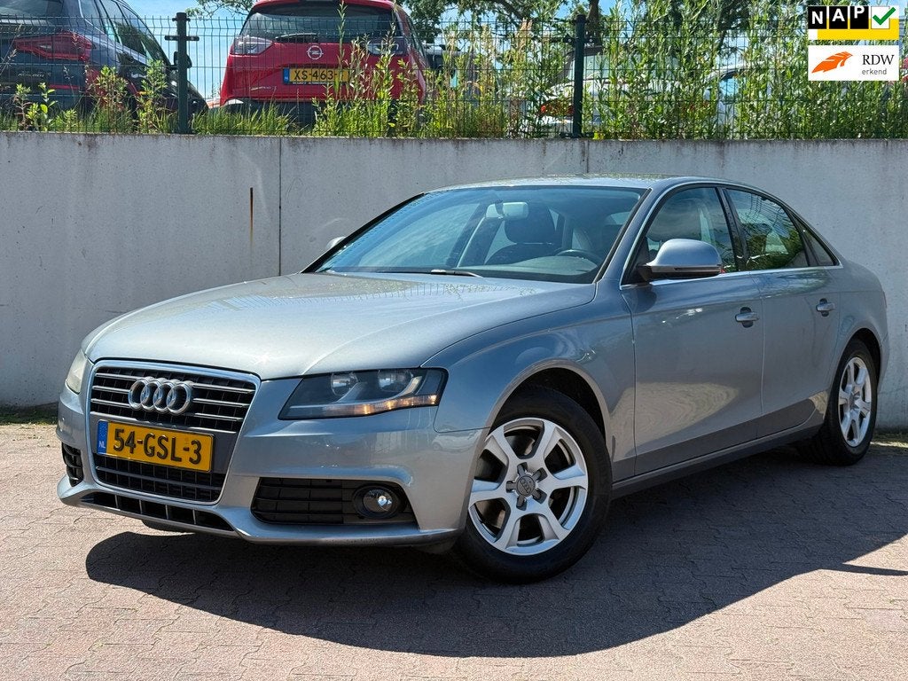 Audi A4 Limousine 1.8 TFSI Pro Line Business/1STE EIGENAAR/N, Auto's, Audi, Stof, Gebruikt, Zwart, 4 cilinders
