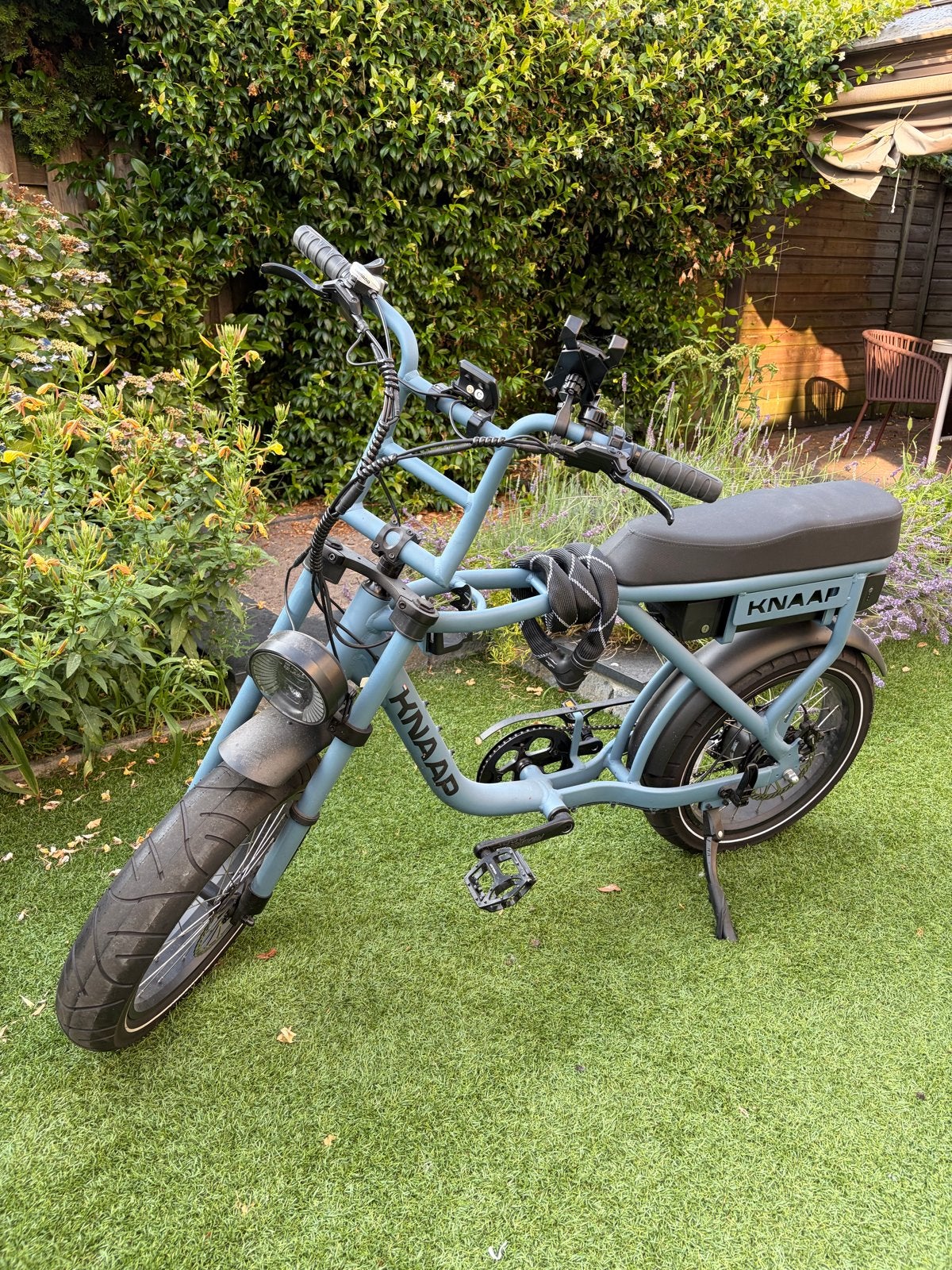 Knaap AMS E-bike - Zo goed als nieuw, slechts 707 km!, Zo goed als nieuw, 51 tot 55 cm, 50 km per accu of meer, Ophalen
