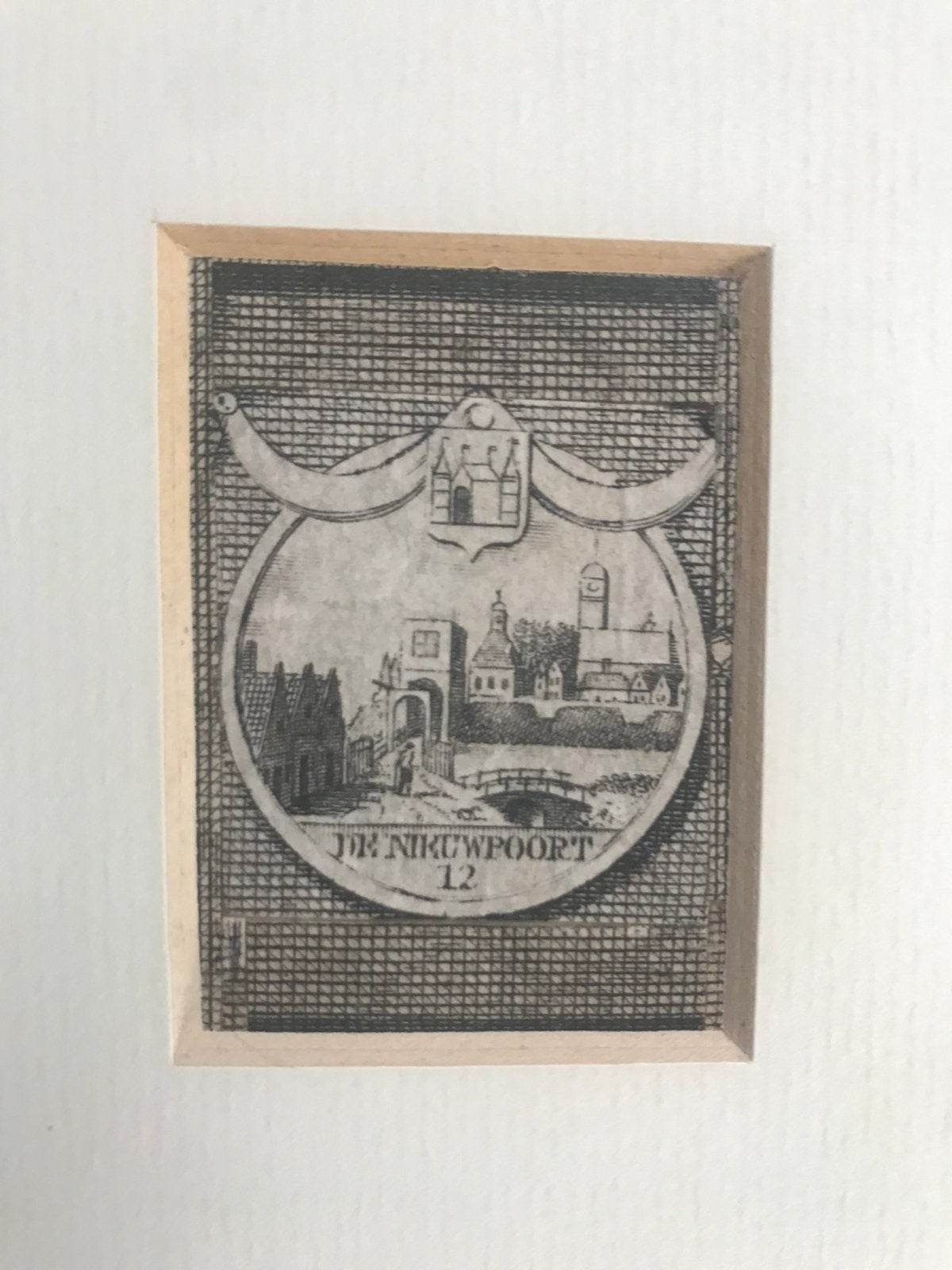 Heukelum, Breevoord, Breukelen, etsjes C. Visscher, 1729., Stadsgezicht, Ophalen of Verzenden, Gravure, Blanco verso