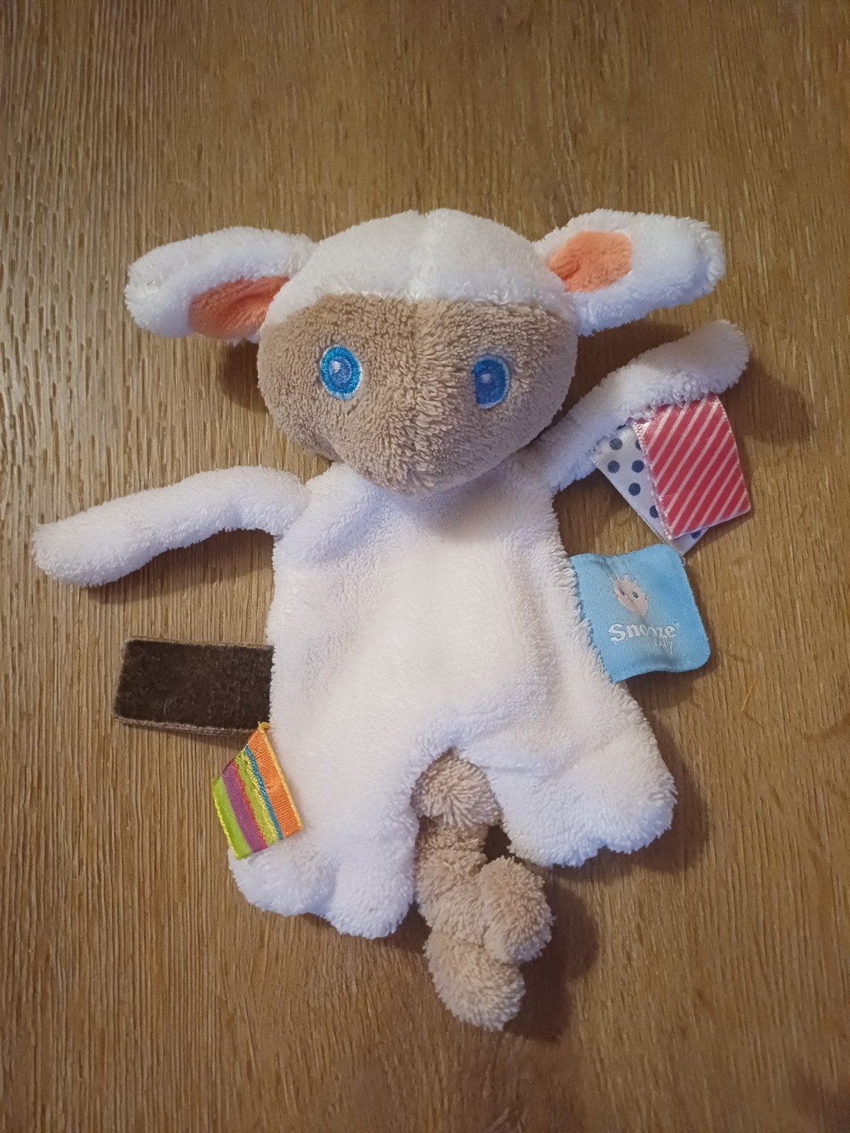 Snoozebaby snooze baby wit lammetje schaap doekje, Ophalen, Zo goed als nieuw, Overige typen