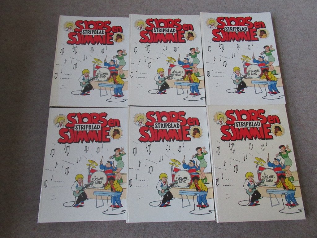3 complete jaargangen Sjors en Sjimmie stripblad 1988tm1990, Boeken, Stripboeken, Complete serie of reeks, Verzenden, Zo goed als nieuw