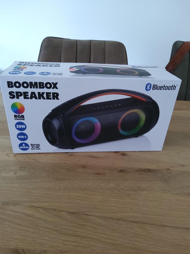 Nieuw in doos boombox speaker, Overige merken, Overige typen, Nieuw, Ophalen of Verzenden
