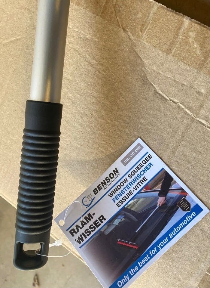 Nieuwe Benson Raamwisser / Window Squeegee, Onbekend, Nieuw, Ophalen of Verzenden, Onbekend