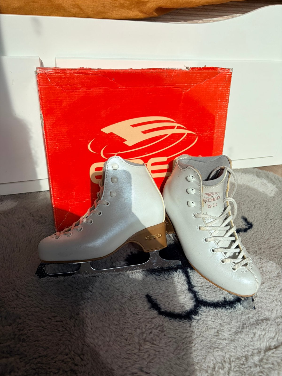Edea Brio kunstschaatsen – maat 222– nette staat, Sport en Fitness, Gebruikt, Kunstschaatsen, Ophalen, Overige merken