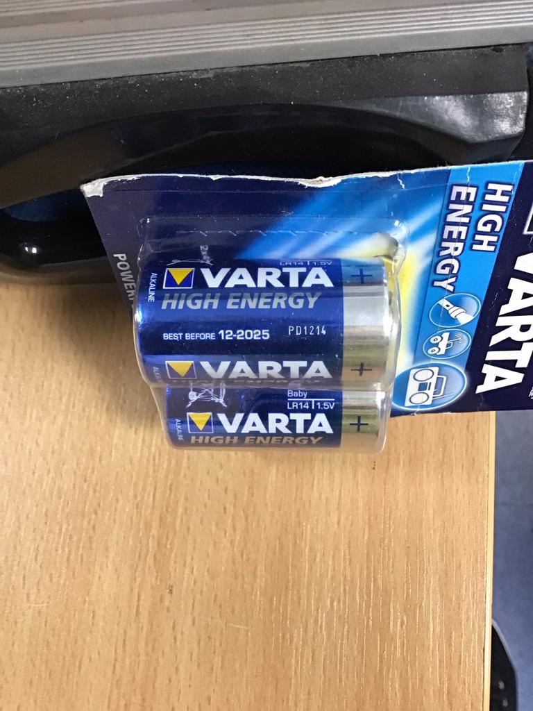 Varta High Energy C Batterijen - 2 stuks per verpakking, Ophalen, Info@varta.com, 1000aa, Nieuw