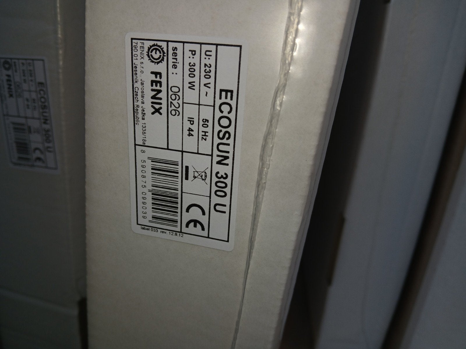 Ecosun infrarood paneel, Ophalen, 30 tot 80 cm, Overige typen, Nieuw
