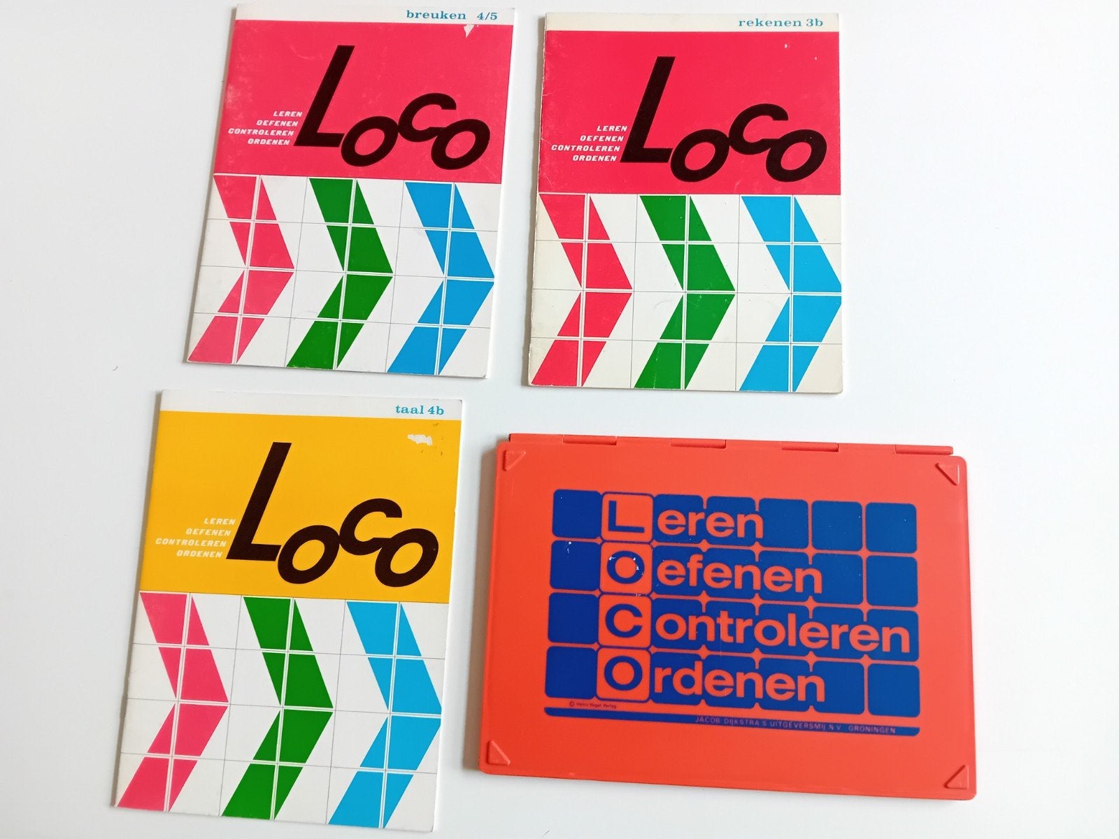 Loco Leerspel: Breuken, Rekenen, Taal met Basisdoos, Ophalen of Verzenden, Gebruikt, Taal en Lezen