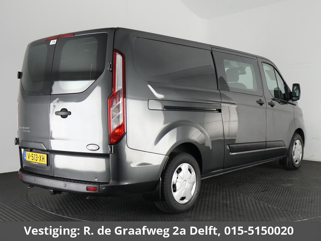 Ford Transit Custom 320 2.0 TDCI L2H1 Limited DC ROLSTOEL-LI, Stof, Euro 6, 4 cilinders, 14 km/l