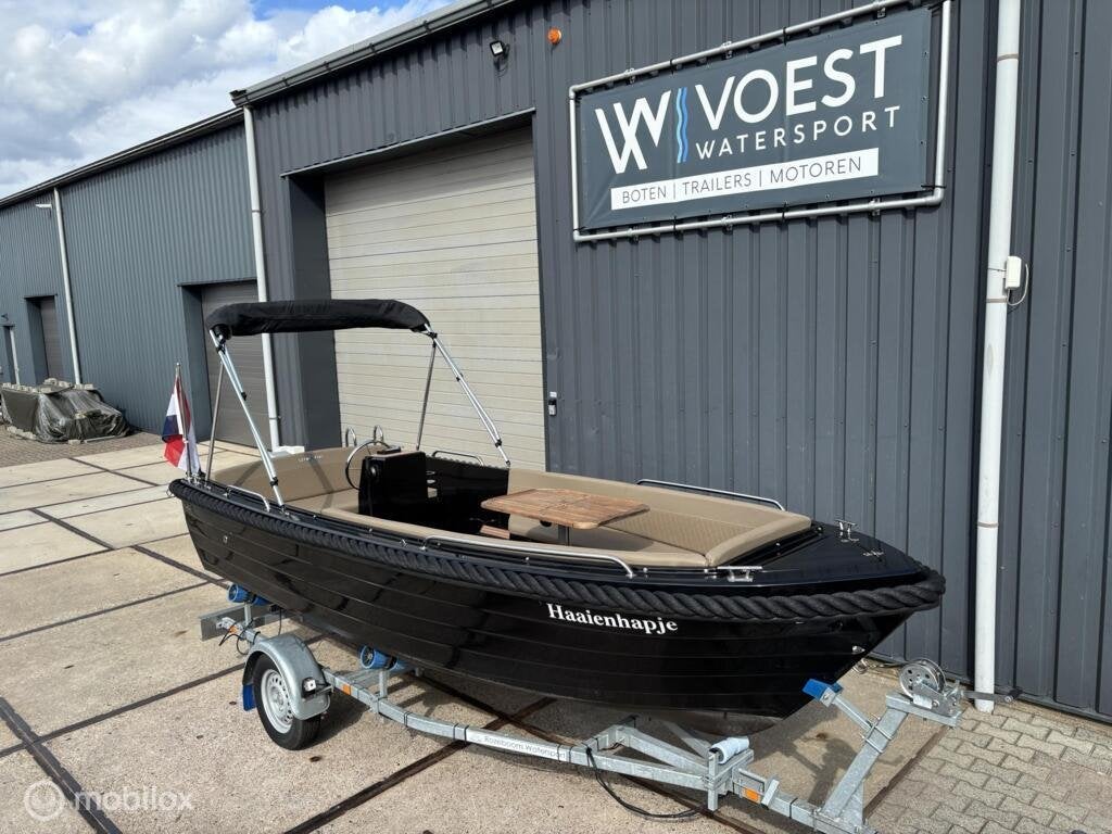 Amigo 470 elektrische sloep walstroom, Watersport en Boten, Elektrisch, Buitenboordmotor