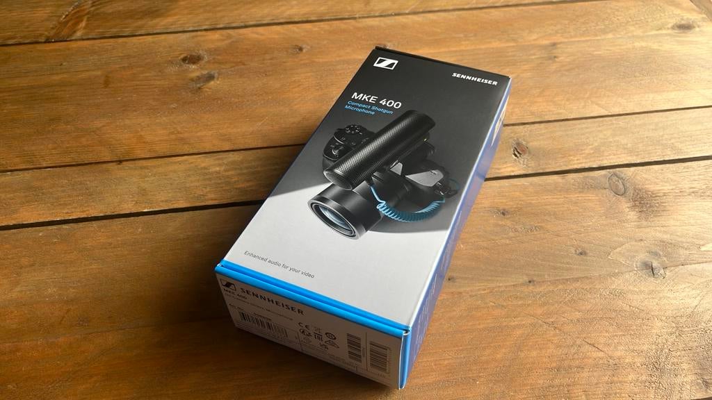 Sennheiser MKE 400 shotgun-microfoon | Nieuw, Ophalen of Verzenden, Nieuw, Studiomicrofoon