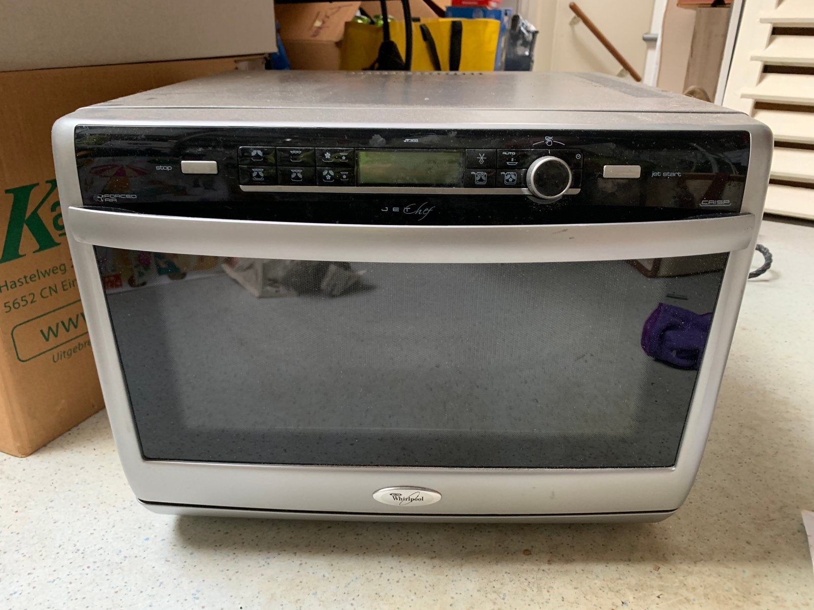 Whirlpool combi magnetron, Ophalen, Combimagnetron, Gebruikt, Draaiplateau