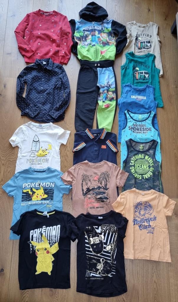 Kleding pakket jongenskleding maat 134/140, Ophalen of Verzenden, Gebruikt, Maat 134