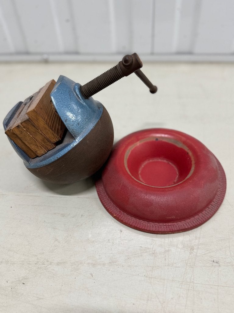 GOUDSMID Graveer kogel, Doe-het-zelf en Verbouw, Gereedschap | Handgereedschap, Ophalen of Verzenden, Zo goed als nieuw, Bankschroef