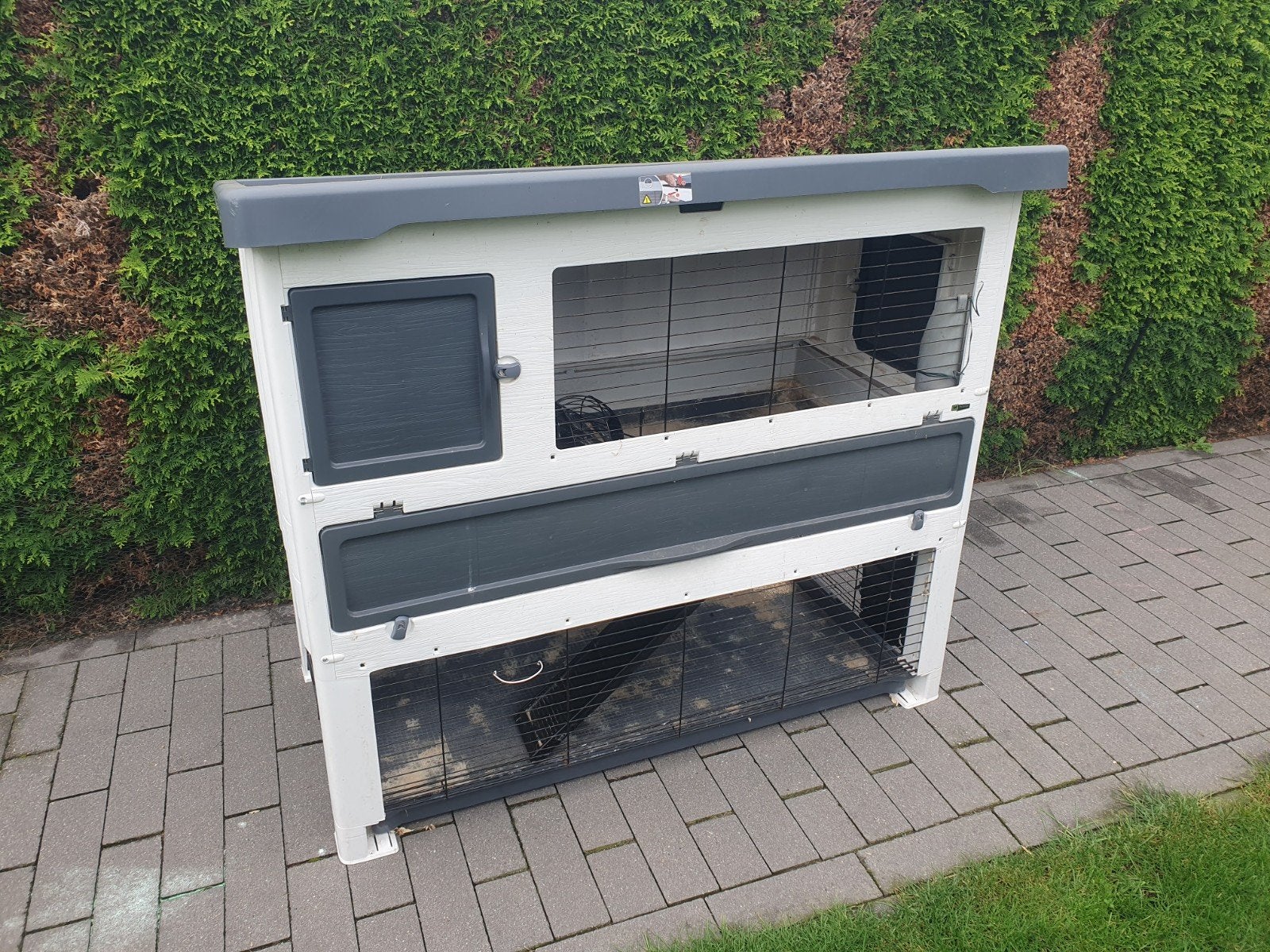 Tekoop mooi kunststof konijnen/cavia hok, Ophalen, 90 cm of meer, Hok, Hamster