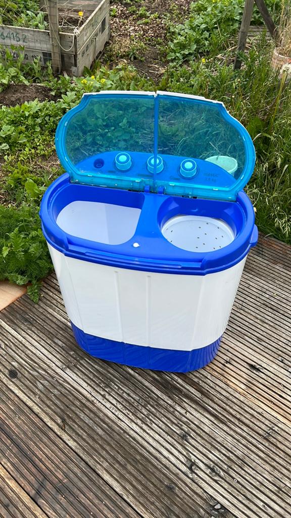Mestic mw-120 camping wasmachine en centrifuge, Minder dan 4 kg, Ophalen, Minder dan 1200 toeren, Minder dan 85 cm