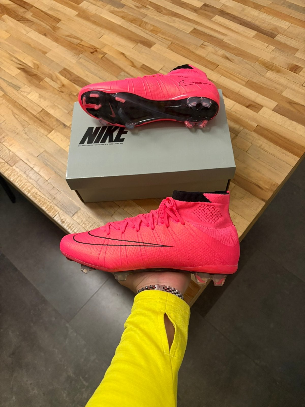 Nike Mercurial Superfly 4 FG 41, Maat XS of kleiner, Ophalen of Verzenden, Nieuw, Schoenen