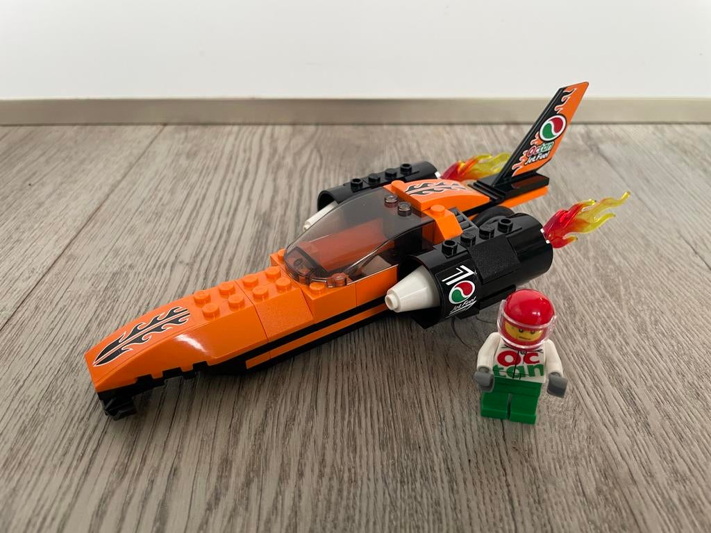 Lego City 60178 Snelheidsrecord auto, Ophalen, City, Lego, Zo goed als nieuw