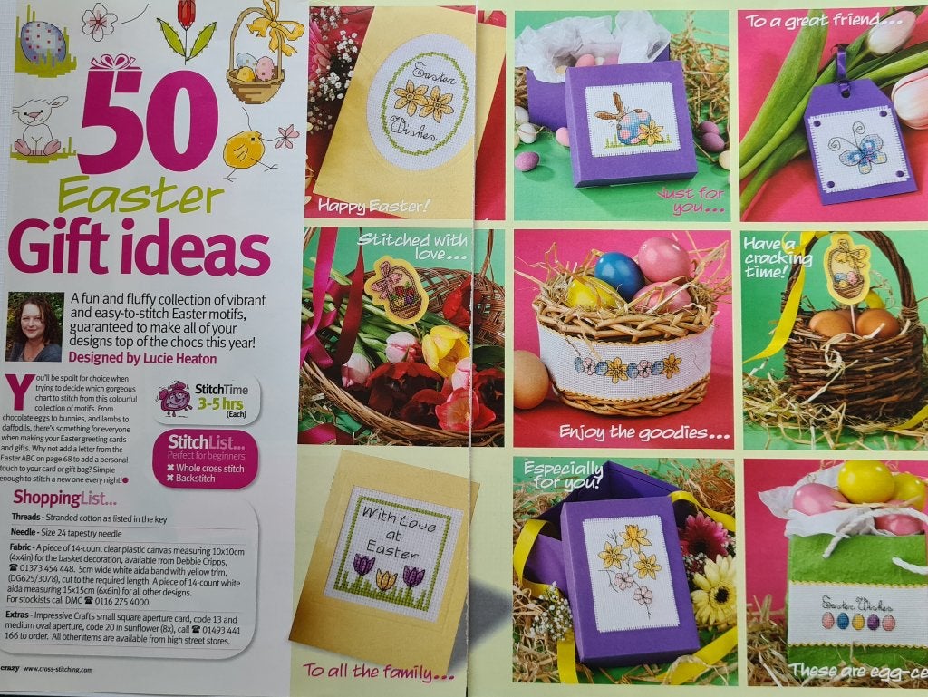 50 Pasen ideeën waarvan 35 borduurpatronen, Ophalen, Nieuw, Handborduren, Patroon