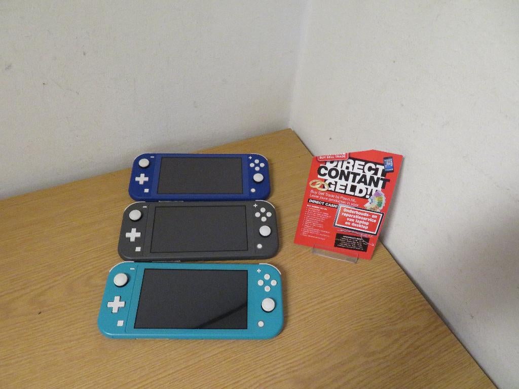 Nintendo Switch Lite Blauw / Turquoise, Spelcomputers en Games, Spelcomputers | Nintendo Switch Lite, Ophalen, Turquoise, Gebruikt