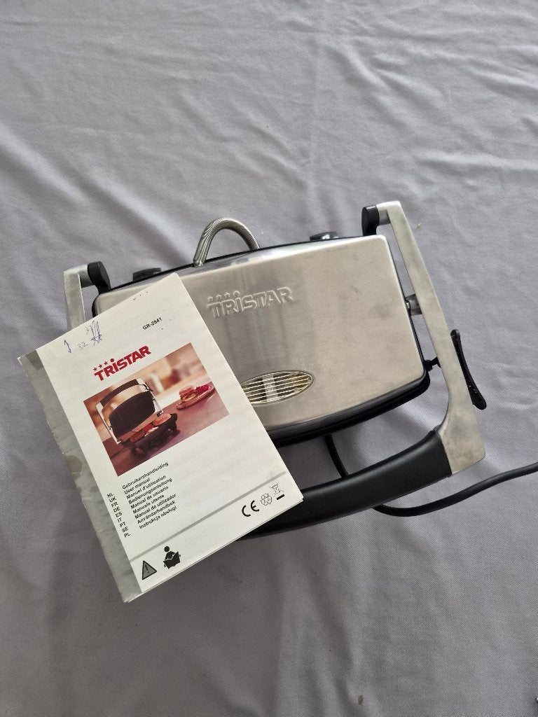 Tristar GR-2841 Contact Grill Tosti Ijzer, Ophalen of Verzenden, Gebruikt