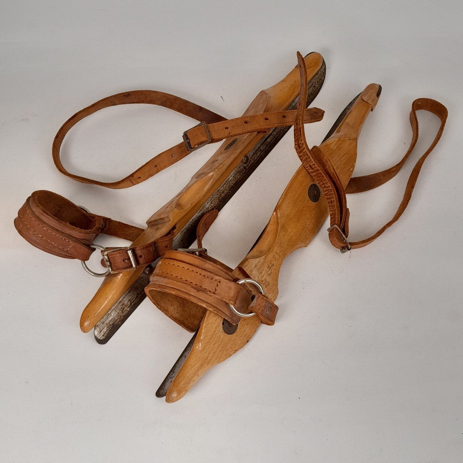 Vintage Friese doorlopers / schaatsen - J. Nooitgedagt & Zn, Antiek en Kunst, Ophalen of Verzenden