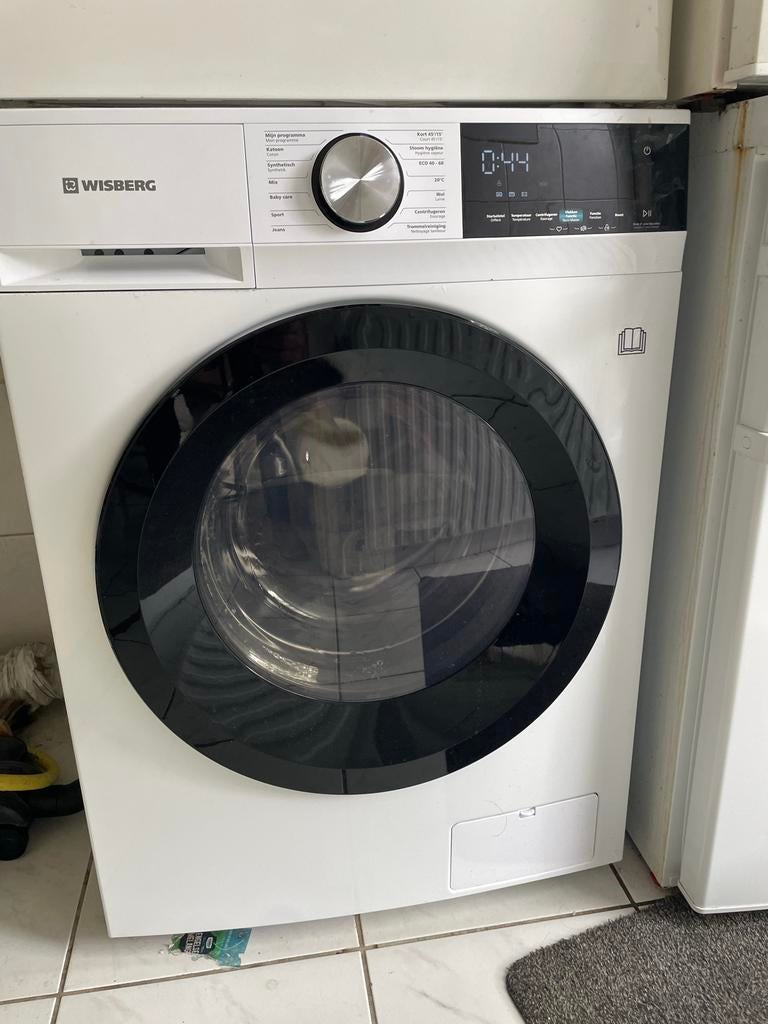 Wisberg Voorlader Wasmachine - Zo goed als nieuw, Ophalen, Zo goed als nieuw, Voorlader, Kort programma