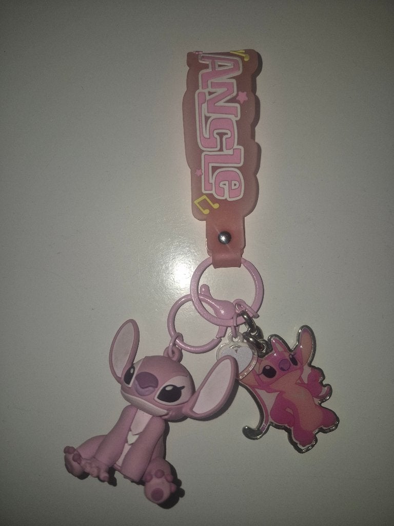 Disney angel stitch sleutelhanger, Ophalen of Verzenden, Gebruikt