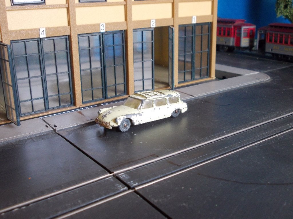 1:76 Citroën ID / DS Safari - Husky ( Corgi ) creme #1, Ophalen of Verzenden, Gebruikt, Auto