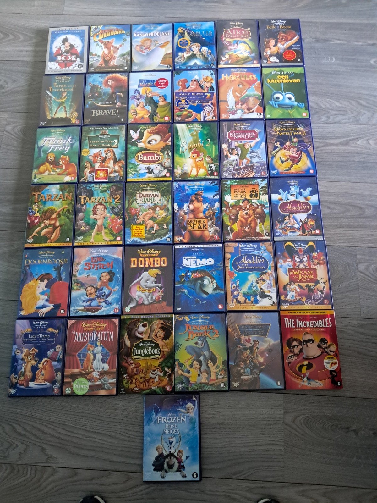 Grote collectie Originele Disney & andere tekenfilms, Cd's en Dvd's, Dvd's | Tekenfilms en Animatie, Alle leeftijden, Ophalen of Verzenden