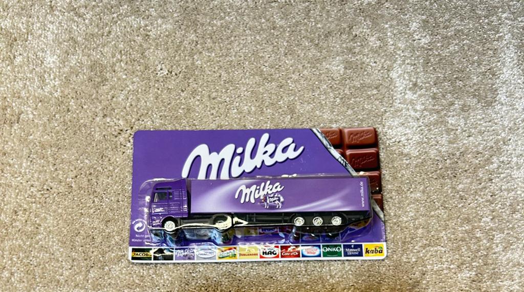 Modelauto’s - Milka Vrachtwagen Kraft - Nieuw, Ophalen of Verzenden, Nieuw