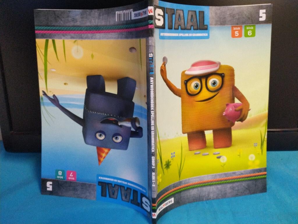 Staal 2 Spelling - Groep 5 - Antwoordenboek Blok 5 t /m 8, Ophalen of Verzenden, Nieuw, Overige niveaus, Nederlands