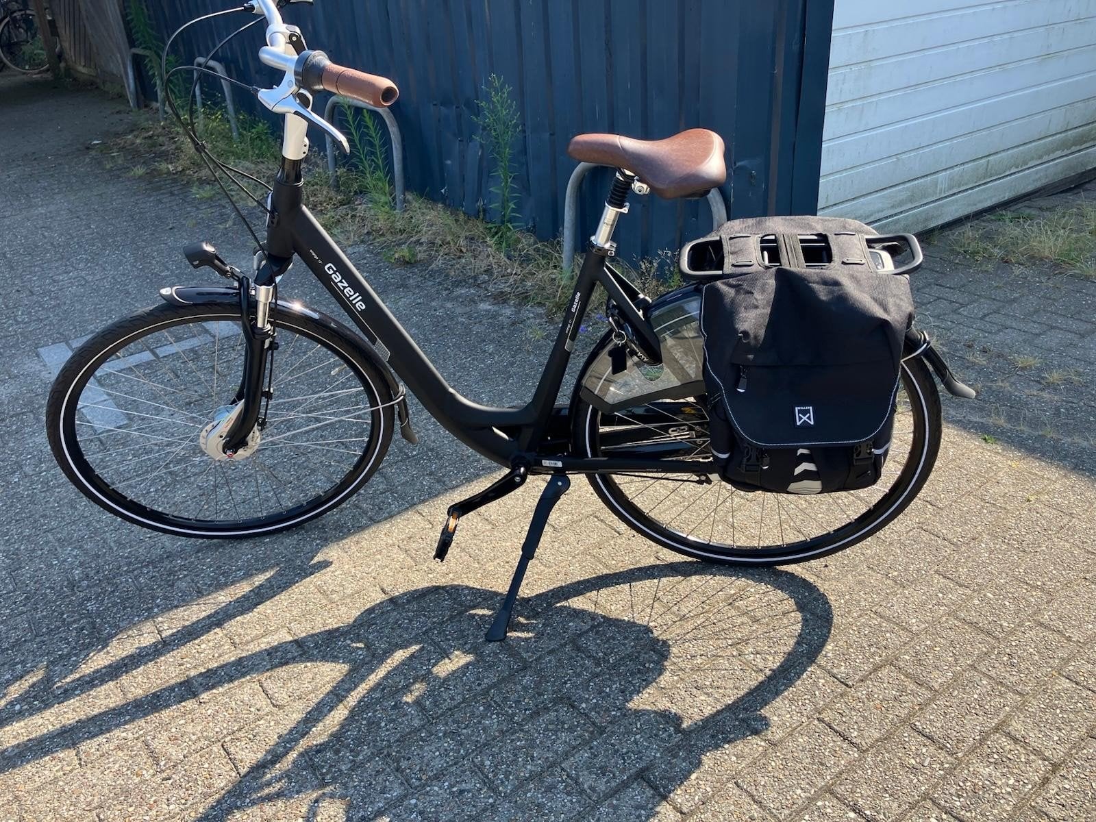 Gazelle Orange stadsfiets zgan, zwart, 7 versnellingen, Fietsen en Brommers, Fietsen | Dames | Damesfietsen, Ophalen, 53 tot 56 cm