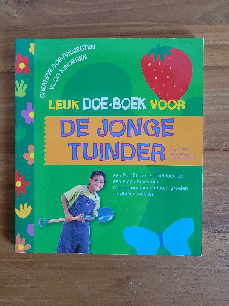 Leuk Doe Boek voor de jonge Tuinder. Nieuw, Ophalen of Verzenden, Nieuw, Karin Morris, Fictie algemeen