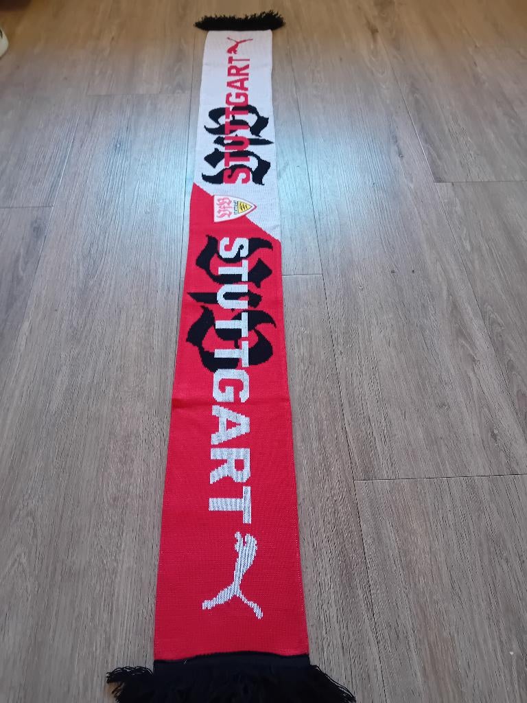 Voetbalsjaal VFB Stuttgart, Ophalen of Verzenden, Zo goed als nieuw, Buitenlandse clubs, Vaantje of Sjaal