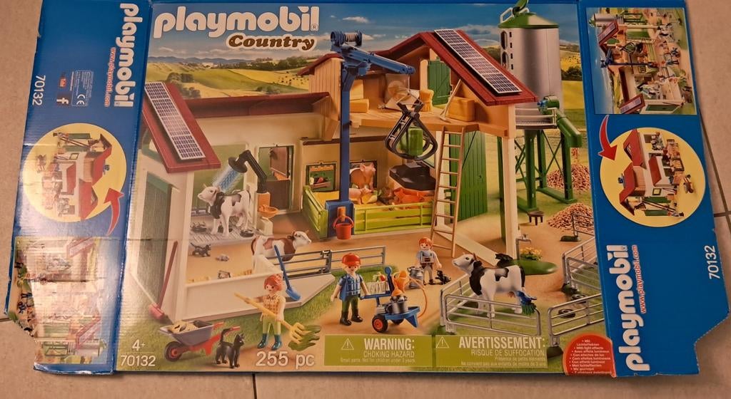 Playmobil boerderijset 70132, Kinderen en Baby's, Speelgoed | Playmobil, Ophalen, Gebruikt, Complete set