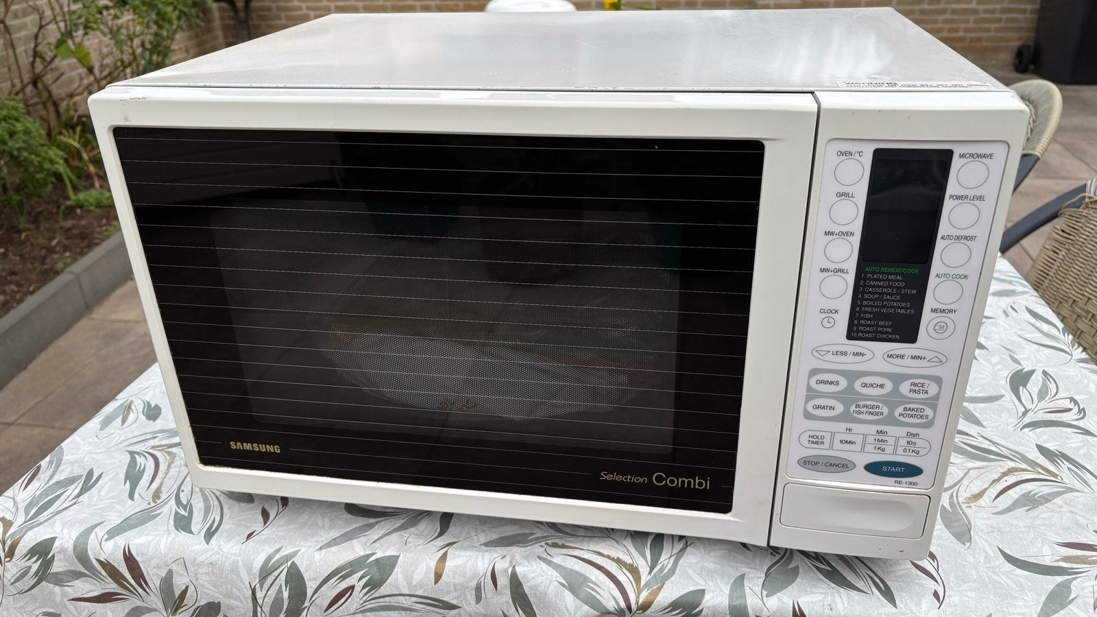 Samsung Selection Combi RE-1300 combimagnetron, Ophalen, Combimagnetron, Gebruikt, Grill