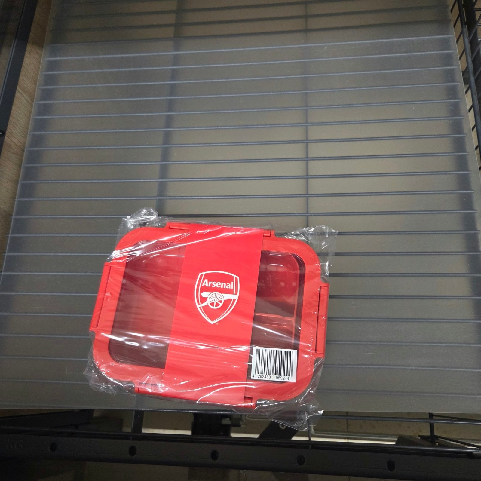 Arsenal Broodtrommel - Nieuw in verpakking, Kunststof, Nieuw, Ophalen of Verzenden, Broodtrommel
