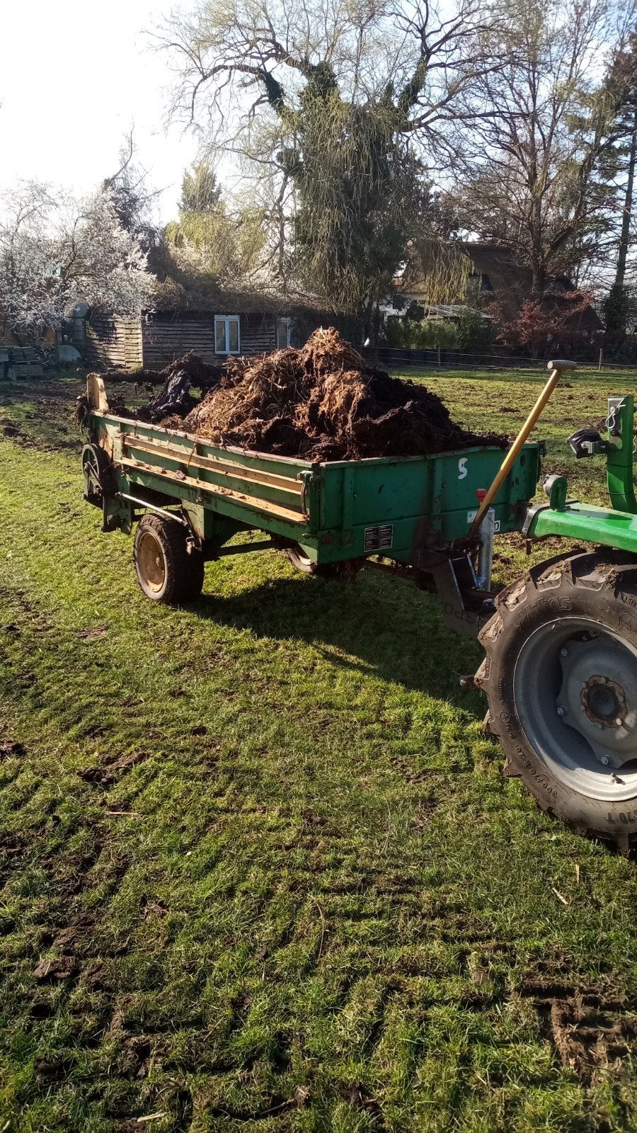 Te huur midi meststrooier kleine mest strooier, Ophalen of Verzenden