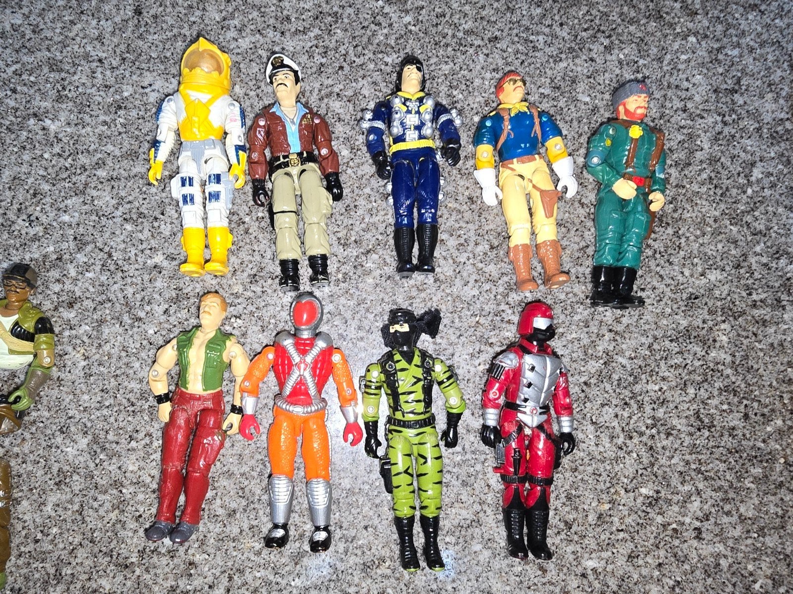 Grote partij gi joe actiefiguren en accessoires, Ophalen of Verzenden, Gebruikt