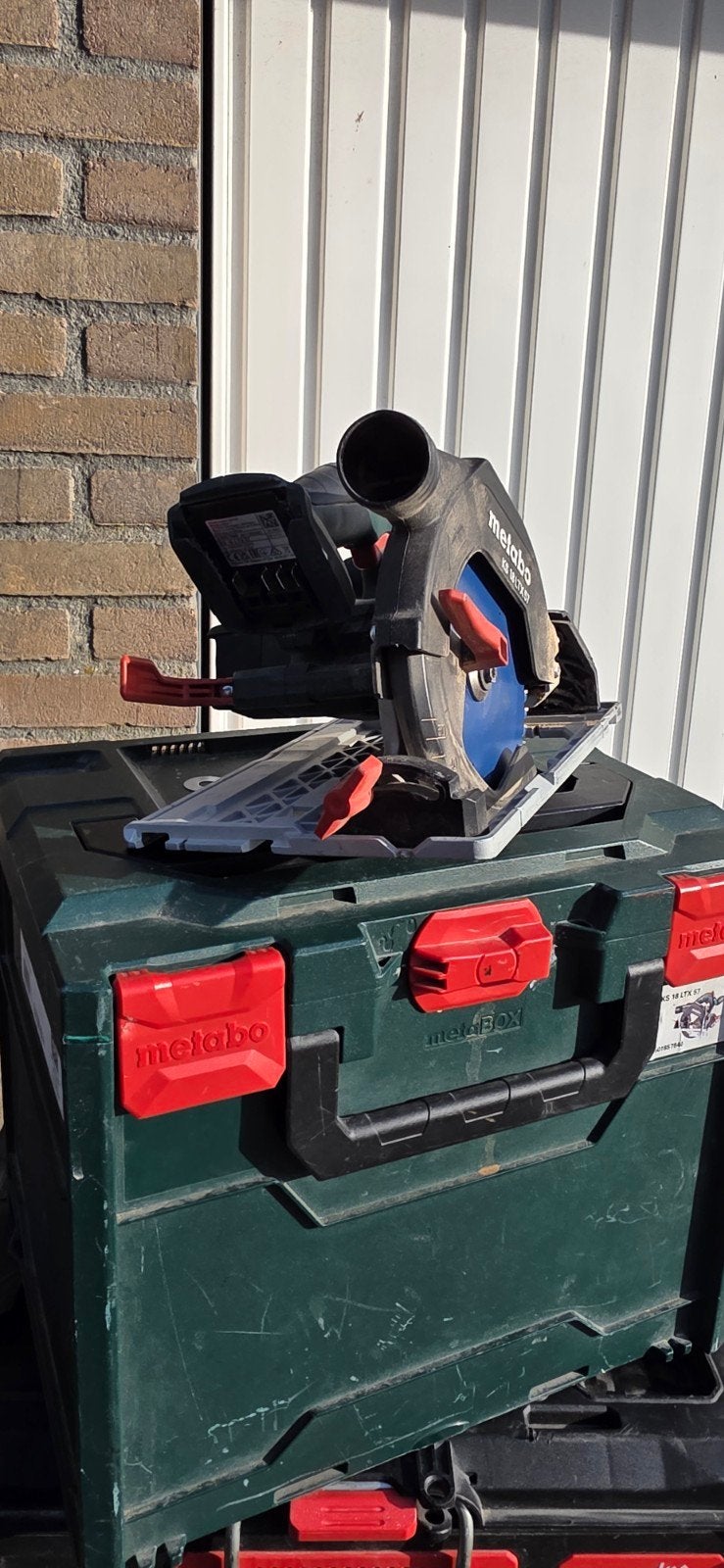 Complete Metabo 18V set | 3 accu's | Zeer nette staat, Doe-het-zelf en Verbouw, Ophalen, Gebruikt, 70 mm of meer, Overige typen