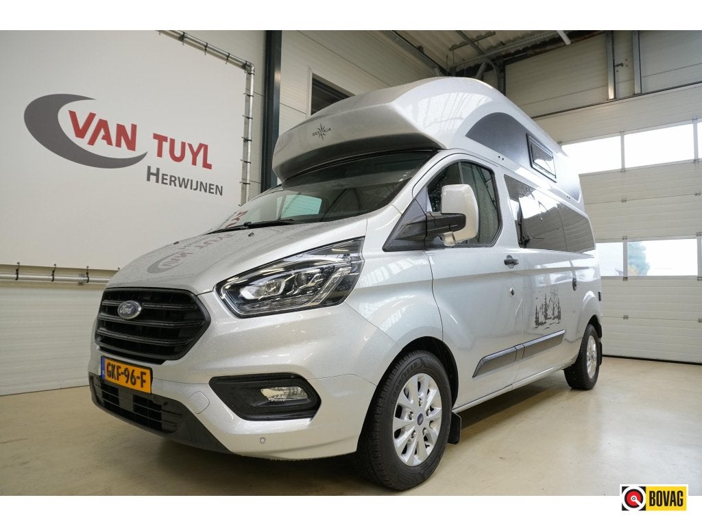 Ford Nugget PLUS Hoog dak Automaat / FULL OPTIONS 2022, Caravans en Kamperen, Automaat, Buscamper of Camperbus, Bedrijf, Diesel