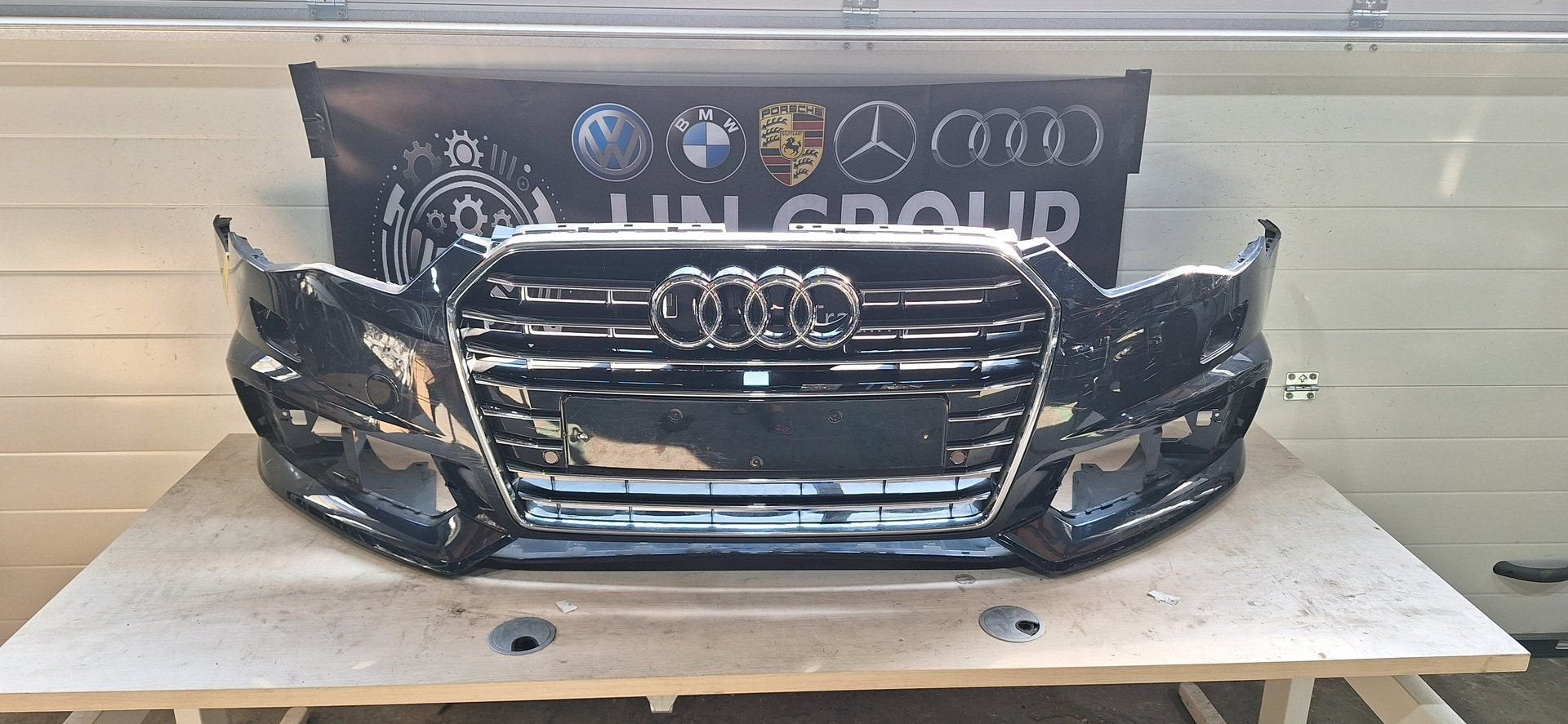 Bumper Audi A6 C7 4G Facelift Sline S-Line 4G0853651 Voorb, Gebruikt, -, Voor, -
